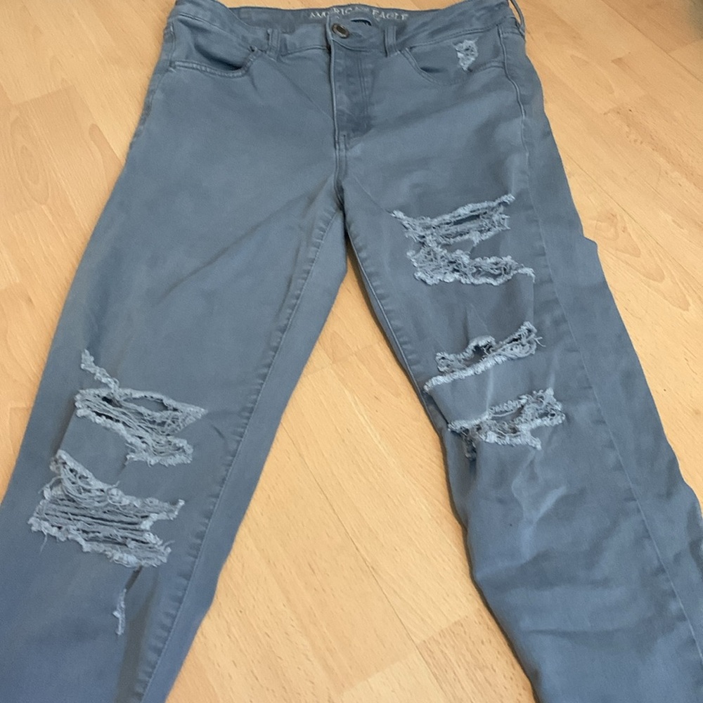 American Eagle high-rise leggings super stretch size 6-7. Lightly loved
